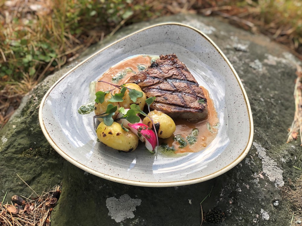 fisktallrik i Kasnäs